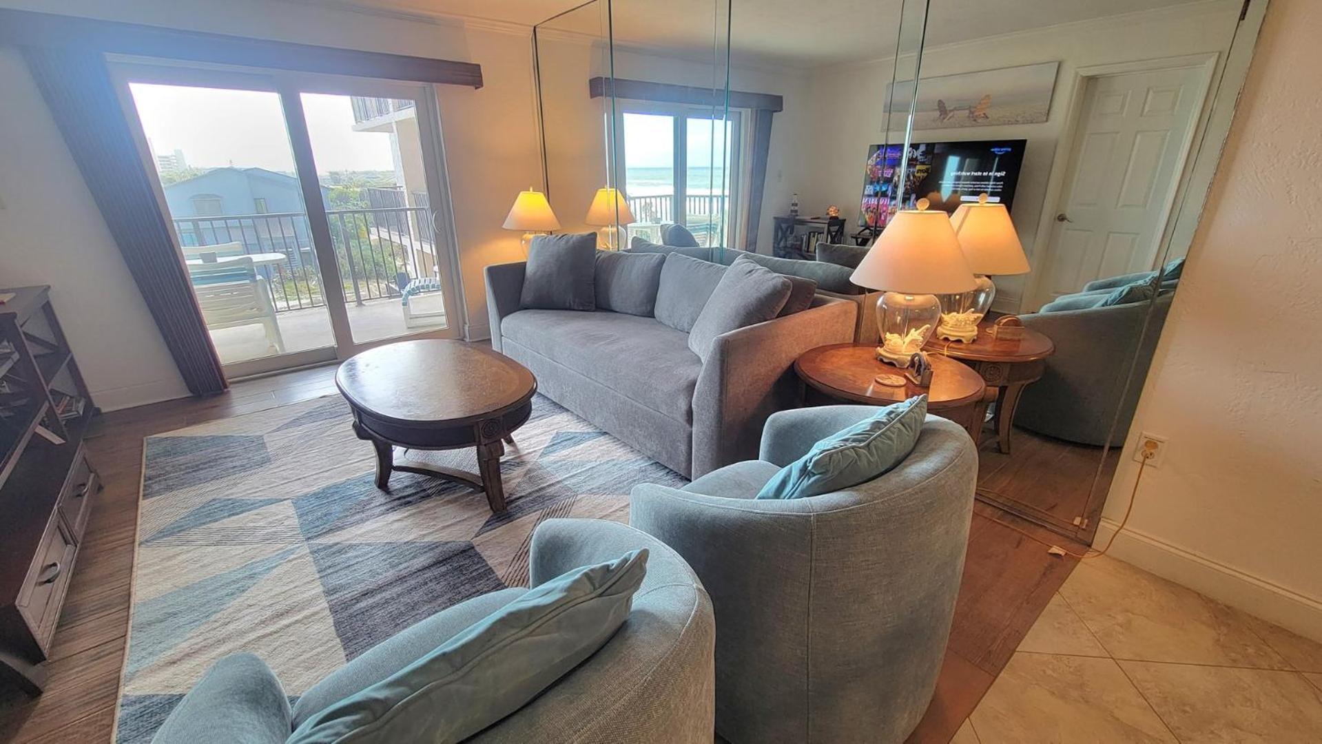 Ferienwohnung 404 - Beautiful 2/2 Ocean View New Smyrna Beach Exterior foto