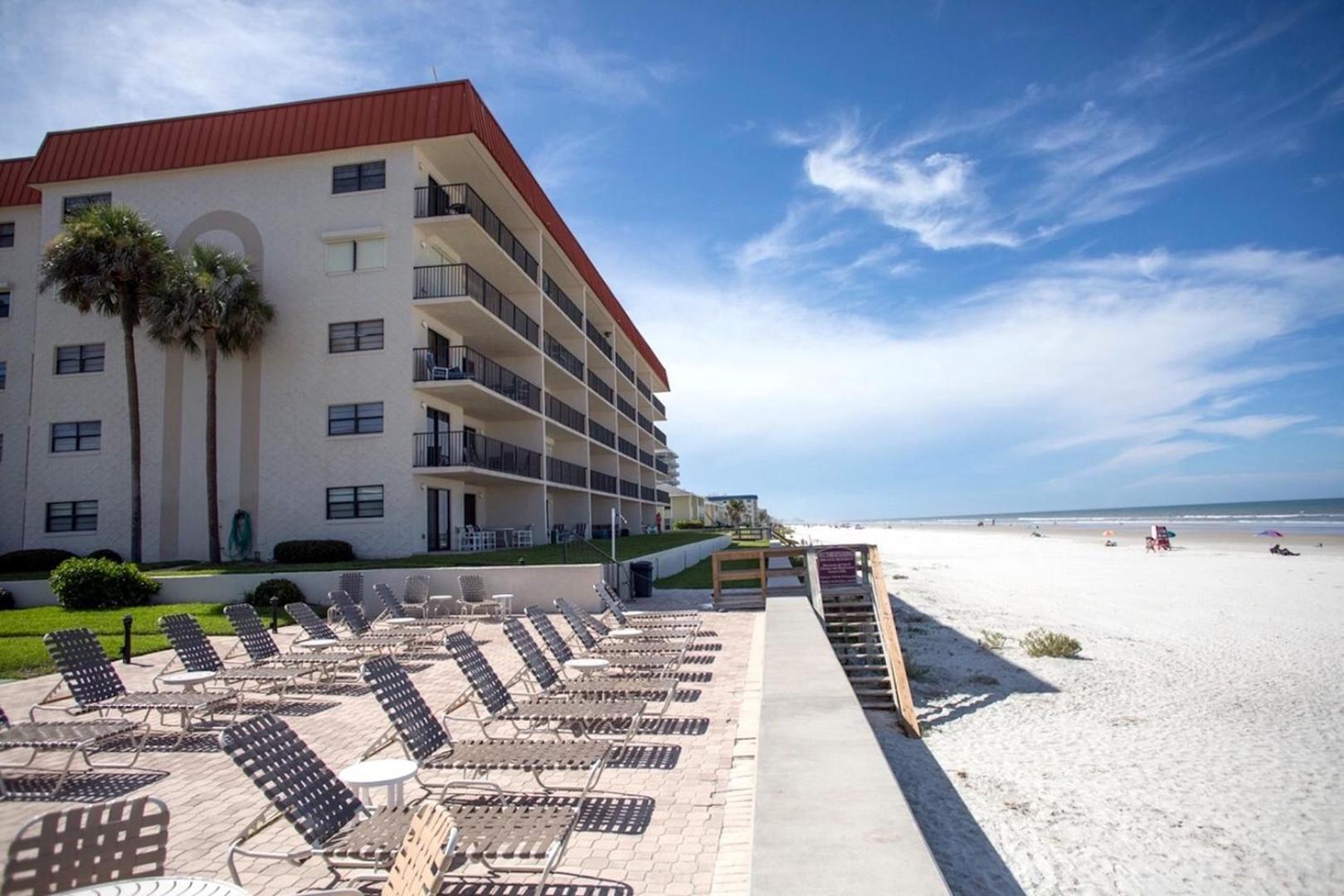 Ferienwohnung 404 - Beautiful 2/2 Ocean View New Smyrna Beach Exterior foto